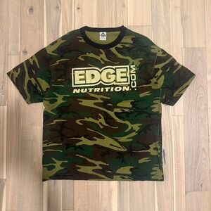 VTG 2000s triple AAA Edge Nutrition camo tee Size XL #fitness #camouflage'